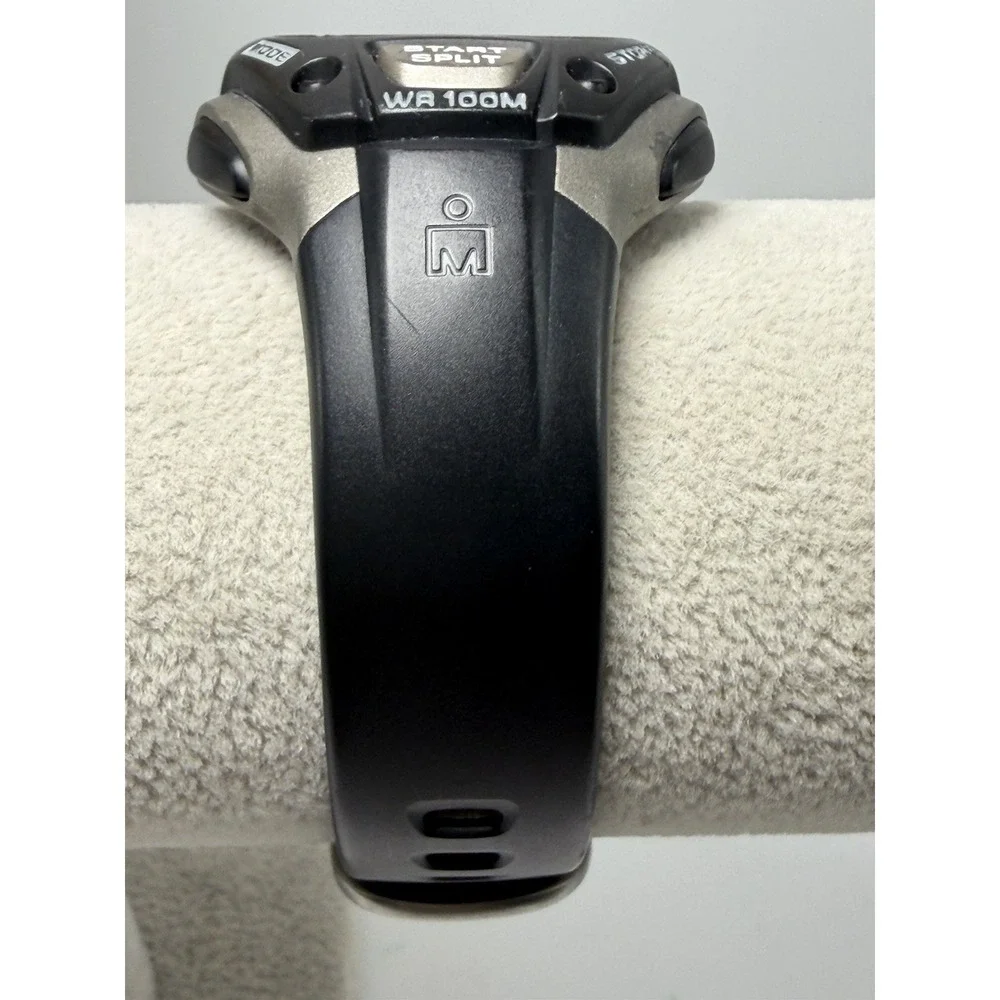 Timex 170 Mens Watch New Battery Black 2010 38MM 8.5